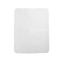 Meyco ledikantdeken Classic Uni 120x150cm wit