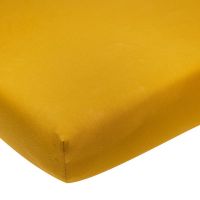 Meyco jersey hoeslaken Okergeel