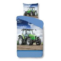 Goodmorning Dekbedovertrek Strong Green 140x200/220 cm