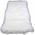 Tibetaans Schapenvacht groot 60x140 cm Wit
