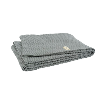 Deken LN 75x100cm drops jollein grey