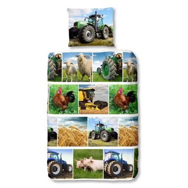 Goodmorning Dekbedovertrek Agri 140x200/220 cm