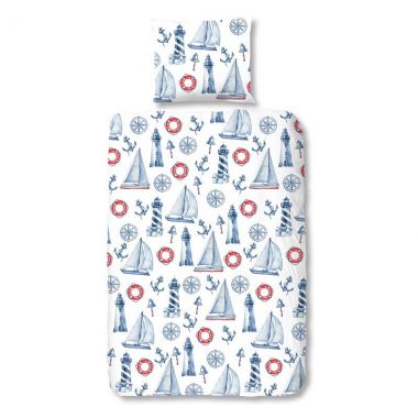 Goodmorning Dekbedovertrek Rosi Blue 140x200/220 cm