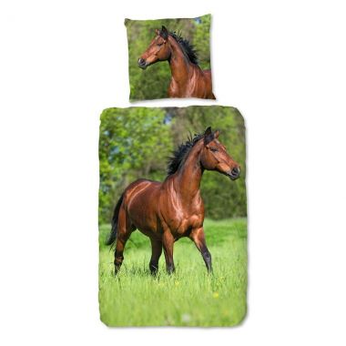 Goodmorning Dekbedovertrek Running Horse 140x200/220 cm