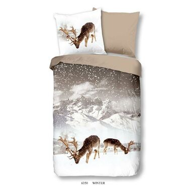 Good morning dekbedovertrek flanel 140x200/220cm Winter