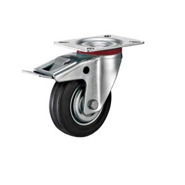 Zwenkwiel + rem 75 mm Benson 50 kg